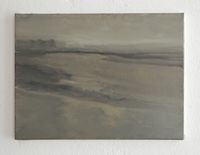 Landschaft, 1995, 30 x 40 cm, Öl und Kunstharz auf Lwd.